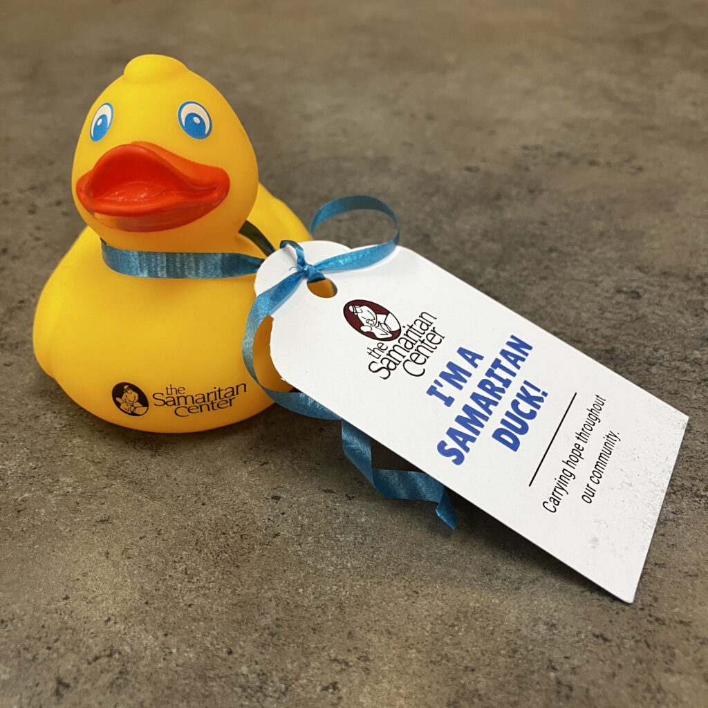 The Samaritan Duck, Carrying hope throughout our community.